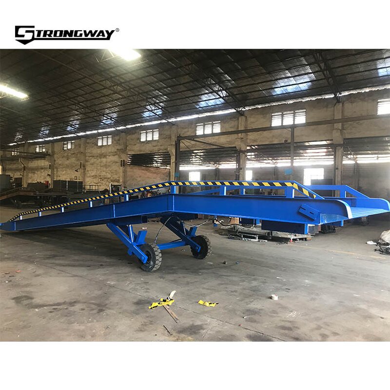 Mobile Yard Ramp Manufacturer - Trailer Hydraulic Forklift Ramp