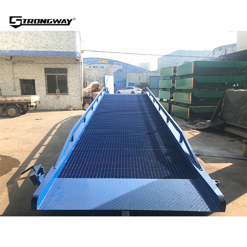 Mobile Yard Ramp Manufacturer - Trailer Hydraulic Forklift Ramp