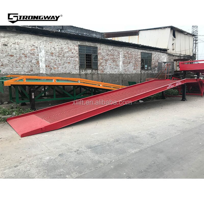 Industrial Loading Dock Ramp Factory - Portable 10 Tons Mobile