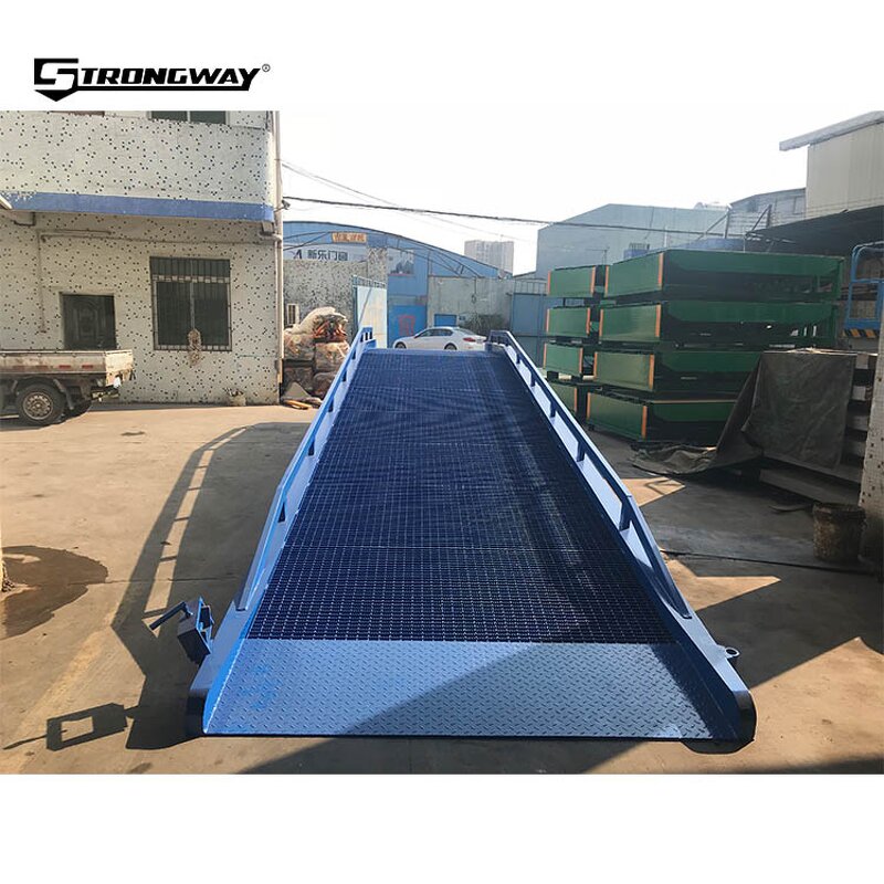 Mobile Yard Ramp Manufacturer - Trailer Hydraulic Forklift Ramp