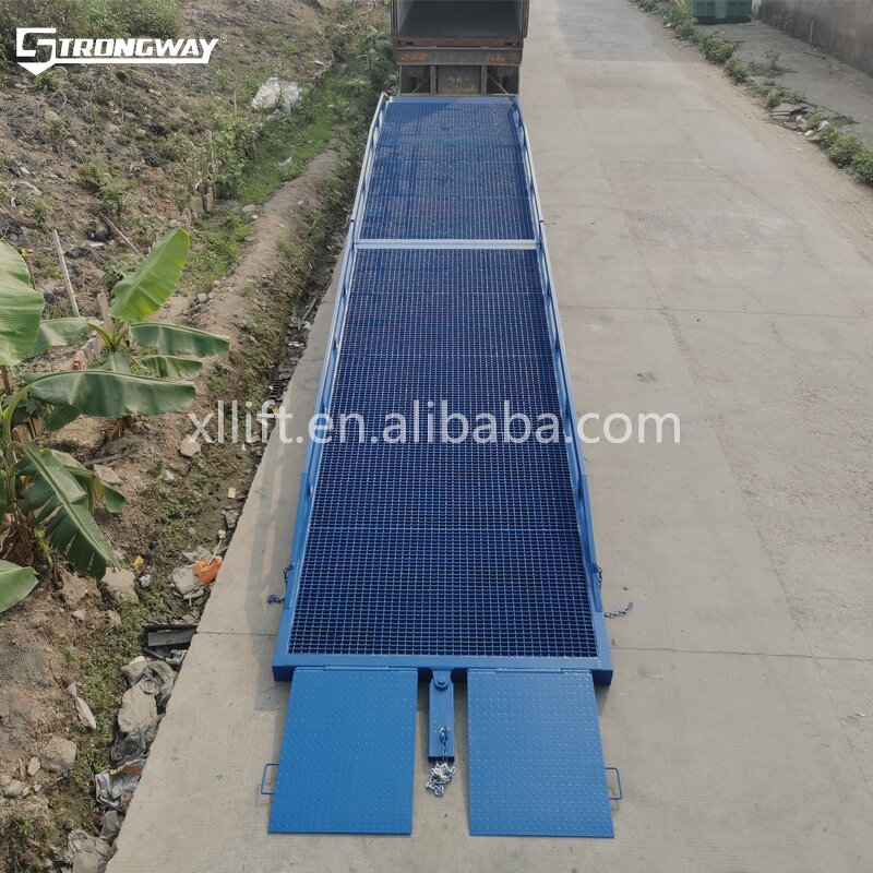Folding Steel Yard Ramp Manufacturer - Hydraulic Mobile Dock Ramp