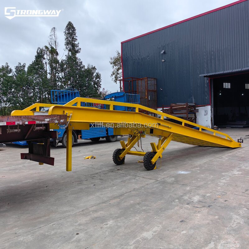 Mobile Loading Ramp Manufacturer - Portable Hydraulic 10ton Lift