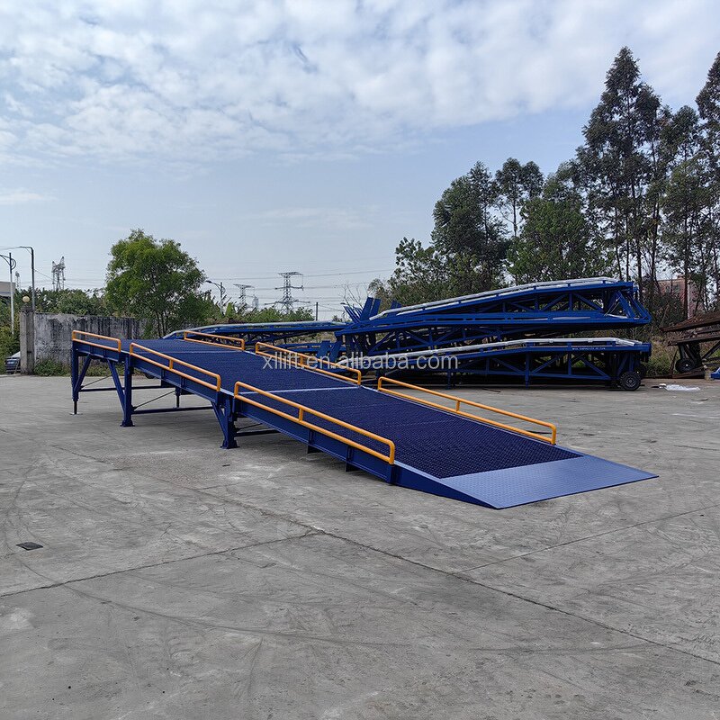 Hand Forklift Ramp Manufacturer - Container Folding Yard Ramp