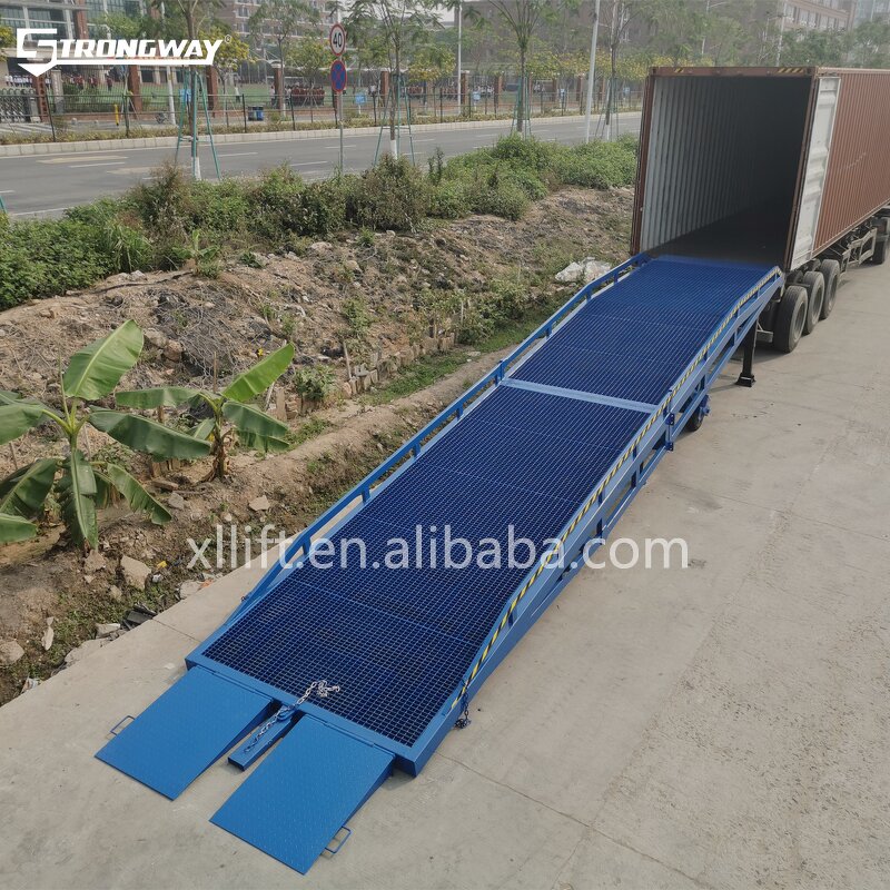 Folding Steel Yard Ramp Manufacturer - Hydraulic Mobile Dock Ramp