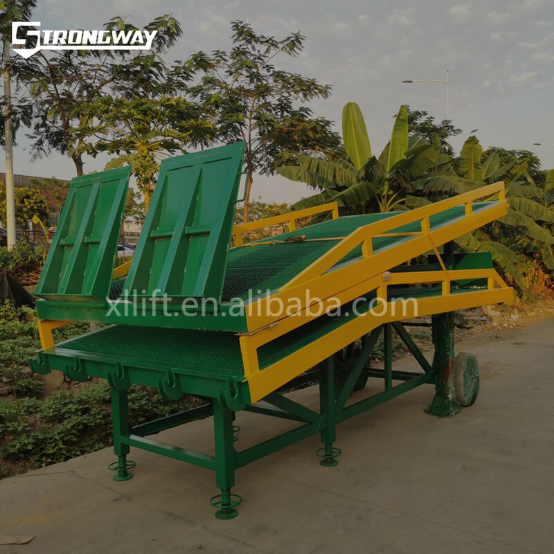 Shipping Container Ramp Factory - 15 Tons Galvanized Steel Ramp