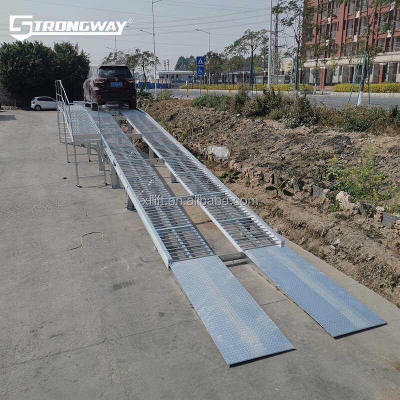 Adjustable Car Ramps Manufacturer - Strongway 7T Garage Ramp