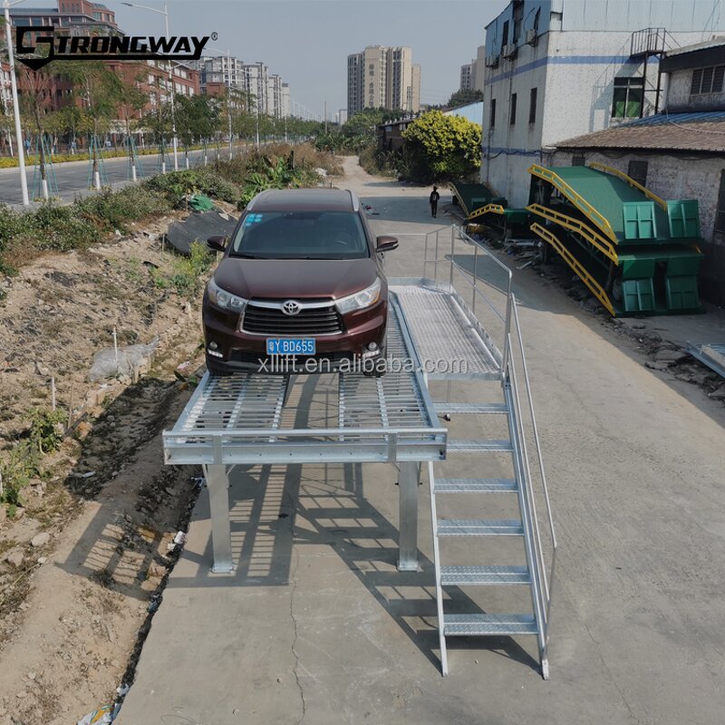 Portable Car Ramp Factory - Strongway 13220Ib Adjustable Ramp