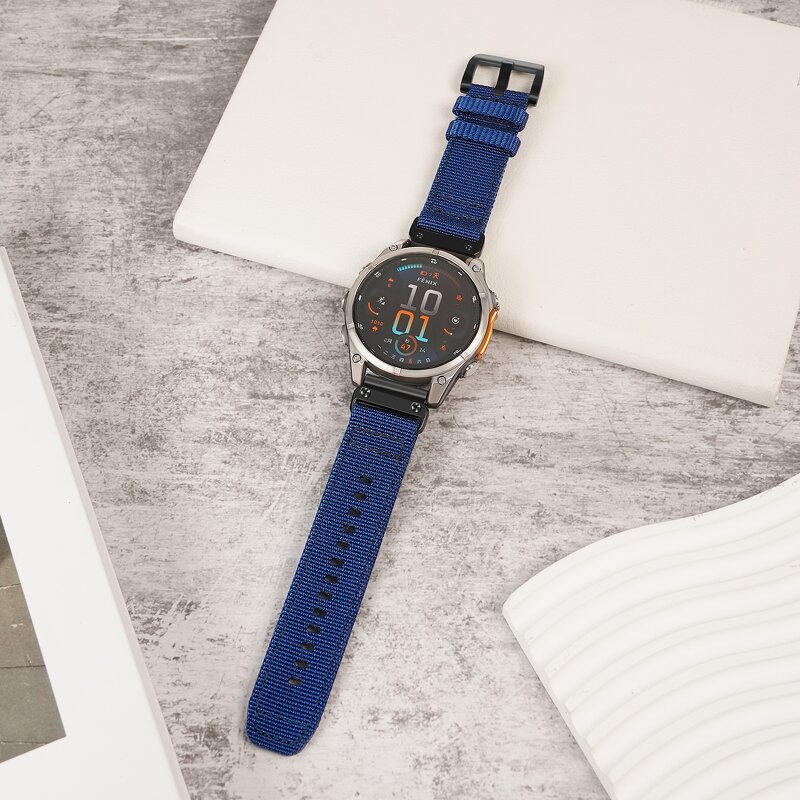 Watch Strap Manufacturer - OEM 20mm-26mm Quick Release Nylon Canvas for Garmin