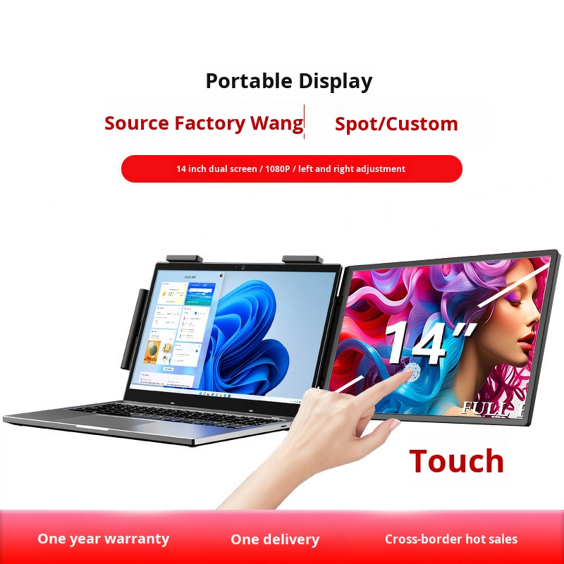 Portable Display Manufacturer - OEM Eimio 14 Inch IPS LED for Stock Trading