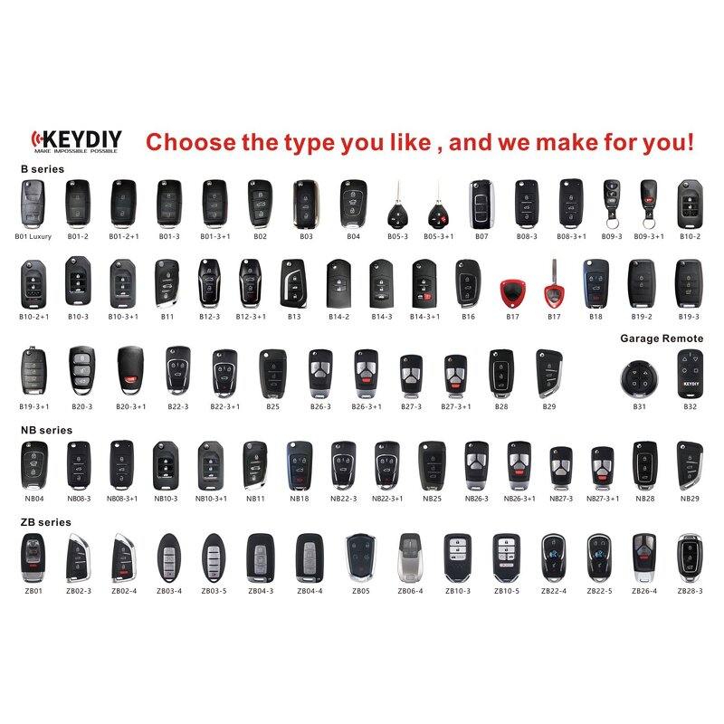 Car Key Remote Manufacturer - OEM KEYDIY Universal KD B11 for KD-X2 KD900