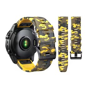 Watch Band Manufacturer - OEM 22mm 26mm Quick Release Camouflage for Garmin