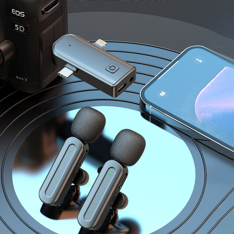 Wireless Lavalier Microphone Manufacturer - OEM Cardioid Clip-On with Noise Reduction