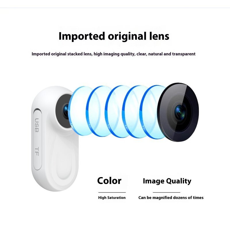 Sports Camera Manufacturer - OEM MD10A HD Mini Thumb Magnetic Recorder