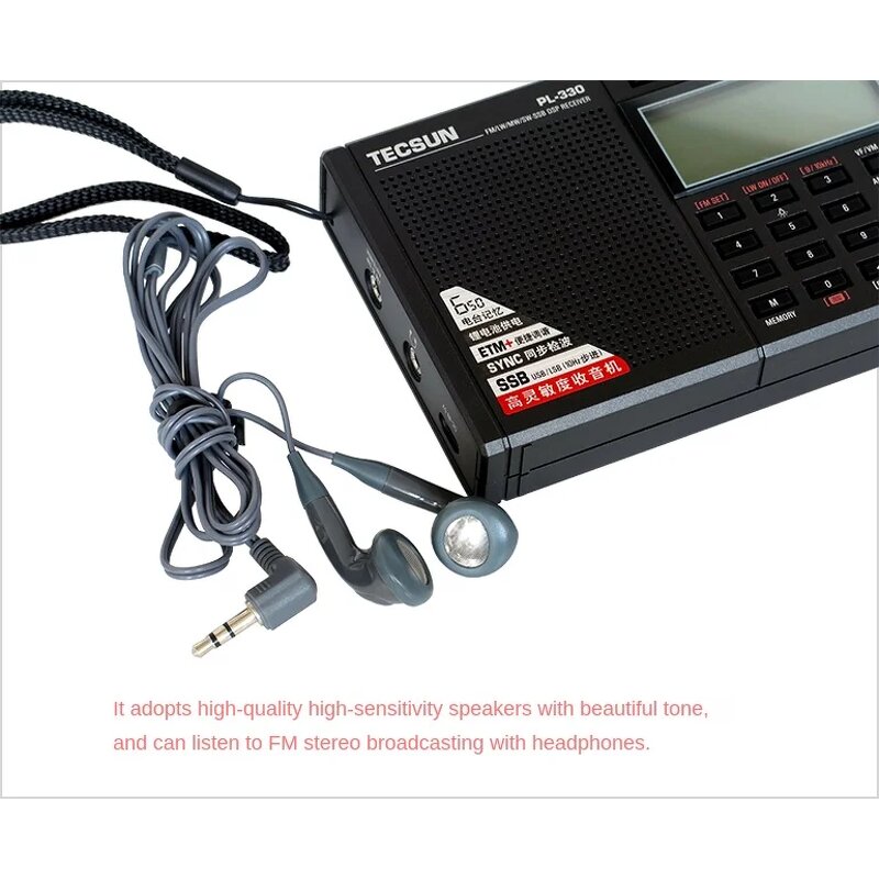 Portable Radio Manufacturer - OEM PL-330 FM/LW/SW/MW SSB All-band