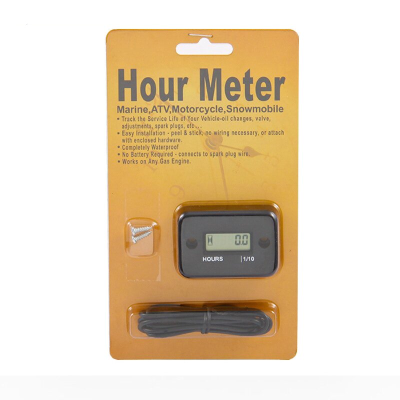 Hour Meter Manufacturer - Wholesale Engine Gauge with LCD Digital Display