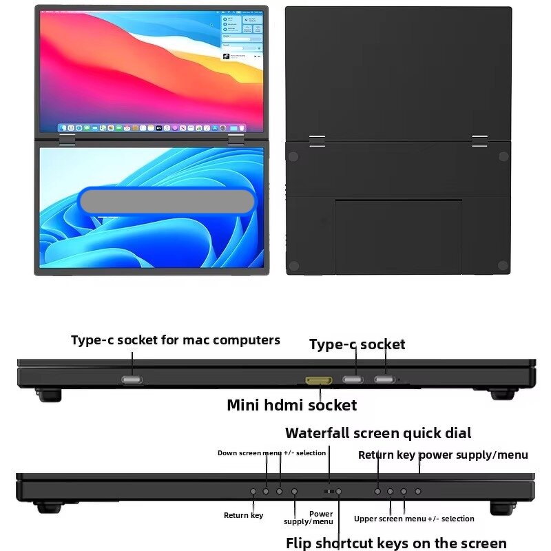 Portable Monitor Manufacturer - OEM 15.6 Inch HD 1080P for PS5 Switch Computer