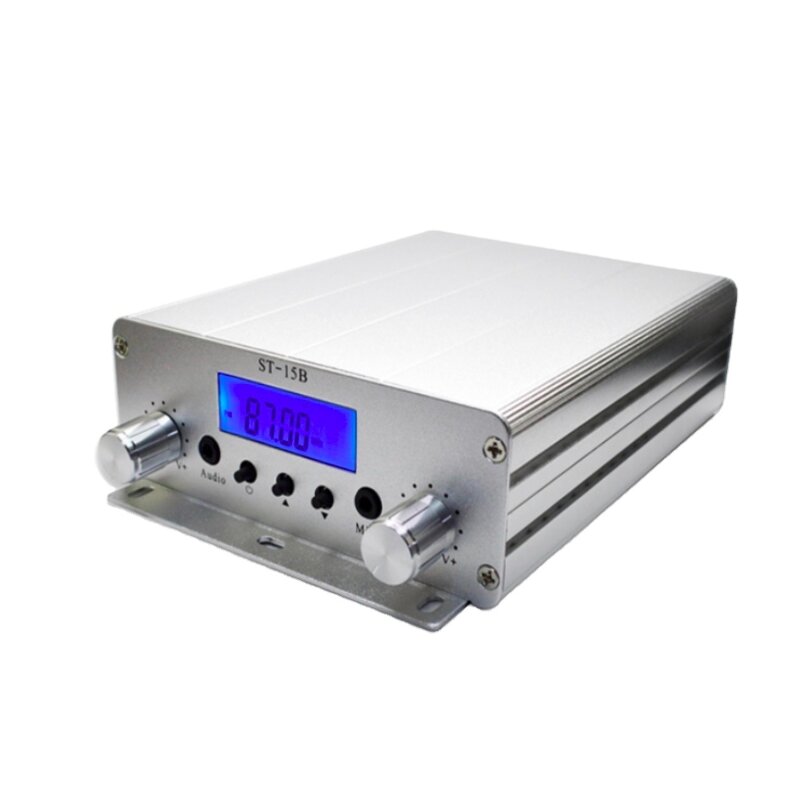 FM Transmitter Manufacturer - OEM 3km Long Range 15W Broadcast 87MHz-108MHz