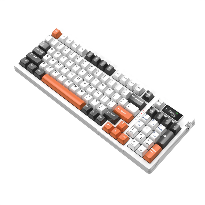 Wireless Keyboard Manufacturer - OEM G98 87 Key Three-Mode with Russian Language