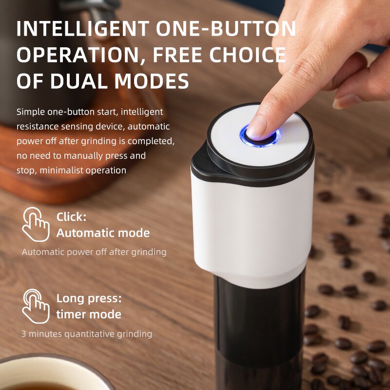 Electric Coffee Grinder Manufacturer - Wholesale High Fine Grinding Adjustable USB