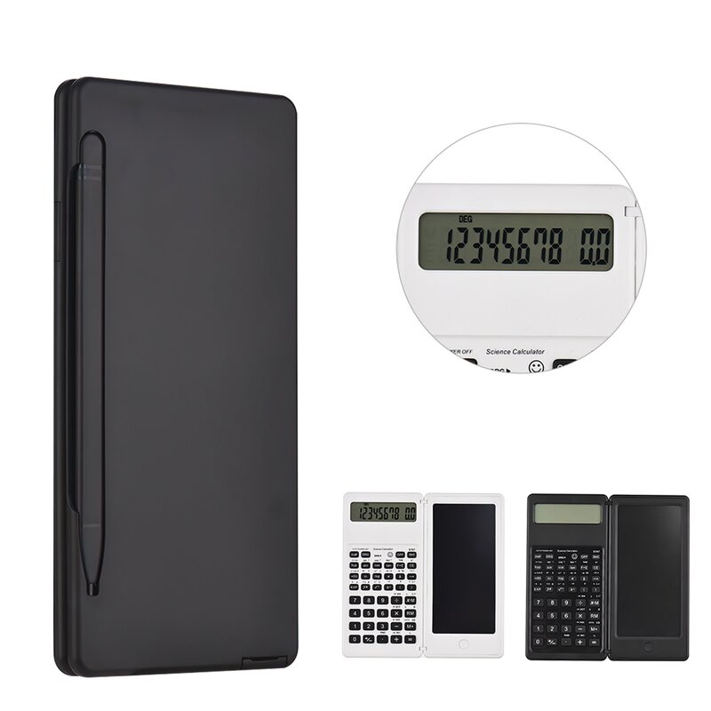 Scientific Calculator Manufacturer - OEM Portable 6.5 Inch Folding with Writing Tablet