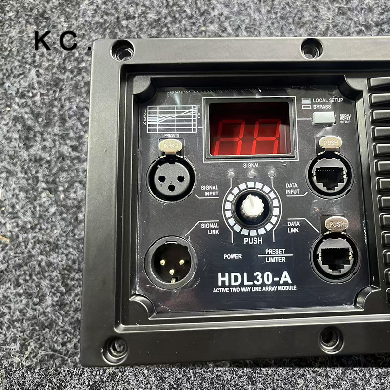 Line Array Speaker Manufacturer - OEM HDL30A 2-channel 1100W Active Digital Amplifier