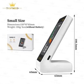 Portable Apex Locator Manufacturer - OEM Rechargeable Mini Color Touch Screen