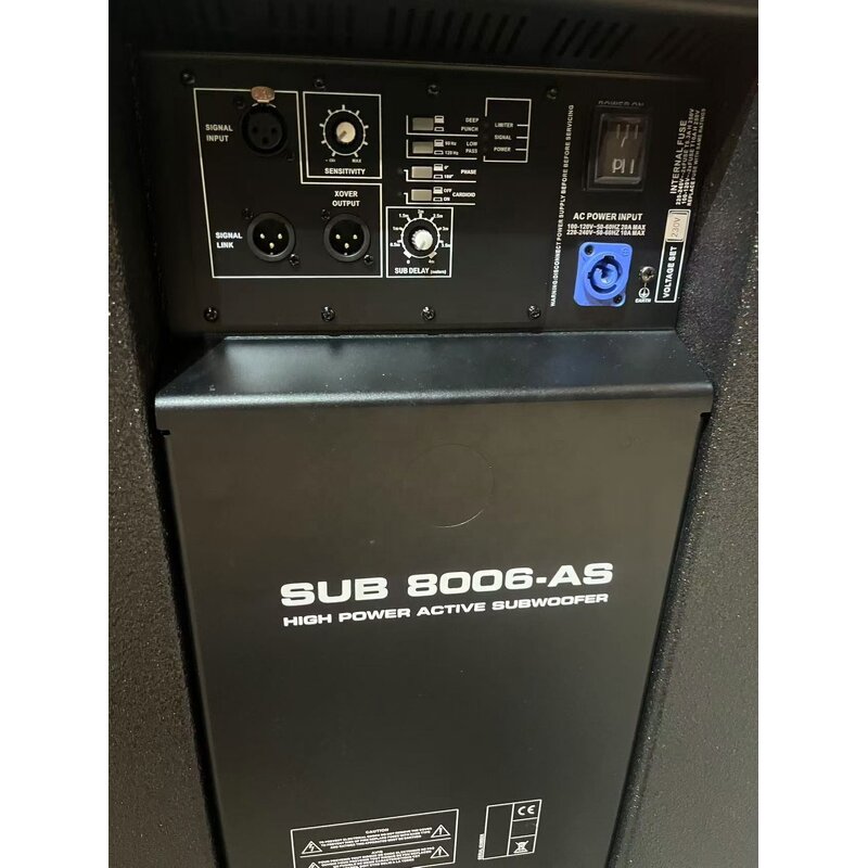 Active Subwoofer Manufacturer - OEM Sub 8006-AS Dual 18 Inch Professional Sound