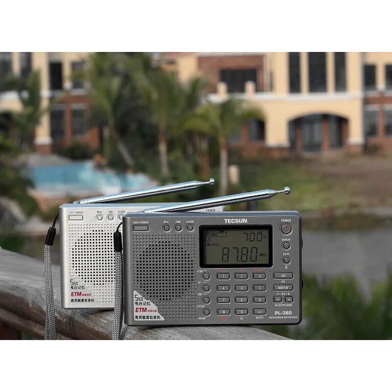 Portable Radio Manufacturer - OEM Tecsun PL-380 DSP Professional FM/LW/SW/MW