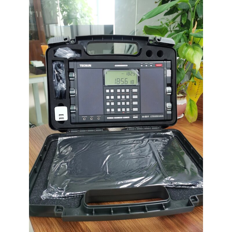 Portable Radio Manufacturer - OEM H-501 FM MW TF Card LCD Rechargeable