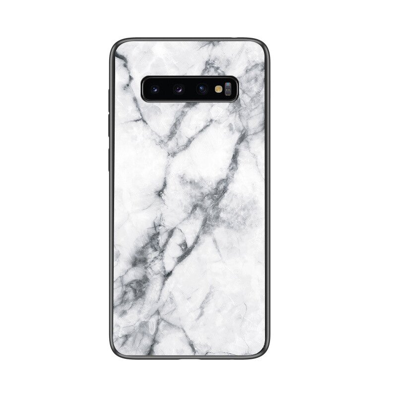 Phone Case Manufacturer - OEM Luxury Marble Tempered Glass for Samsung S10 Plus