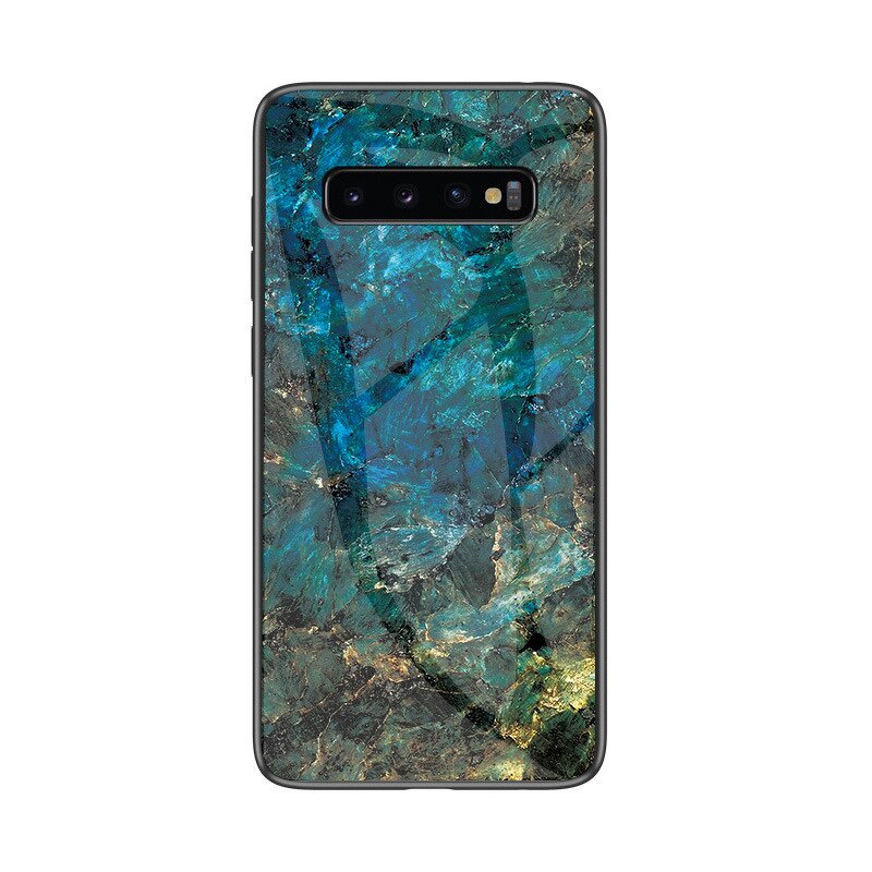 Phone Case Manufacturer - OEM Luxury Marble Tempered Glass for Samsung S10 Plus