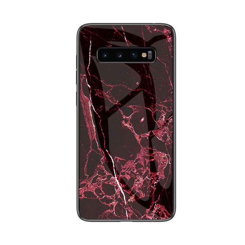 Phone Case Manufacturer - OEM Luxury Marble Tempered Glass for Samsung S10 Plus