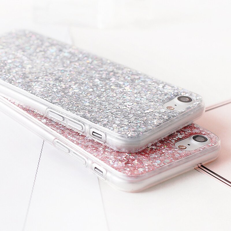Phone Case Manufacturer - OEM Silicon Bling Glitter Crystal for iPhone 6 6S