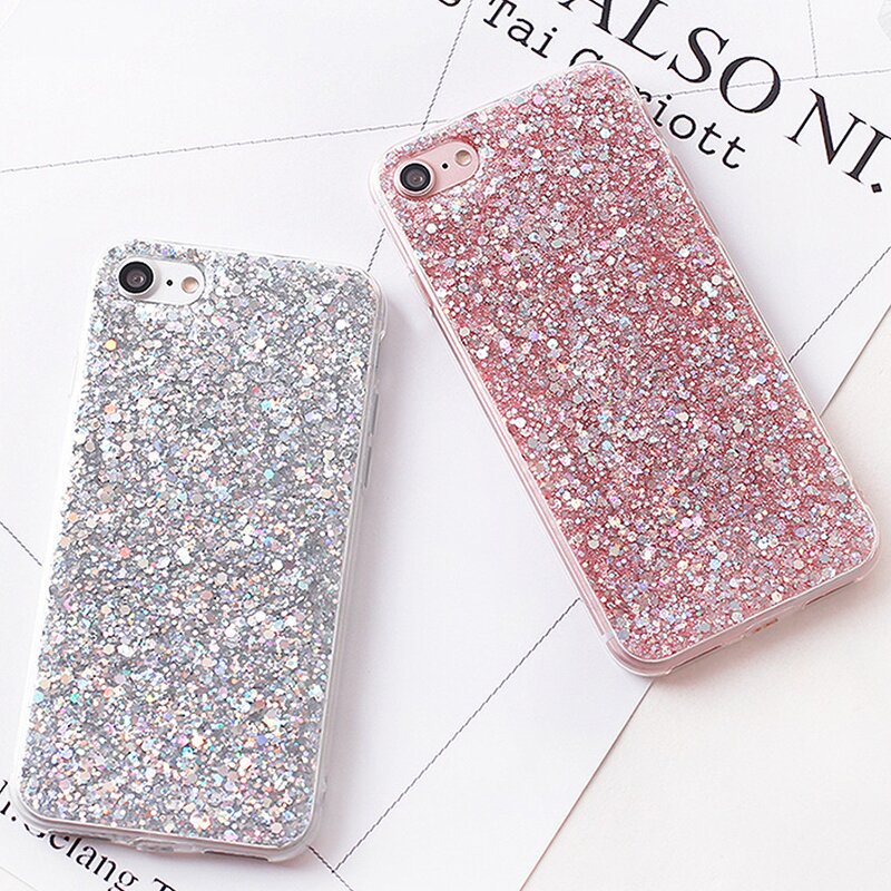 Phone Case Manufacturer - OEM Silicon Bling Glitter Crystal for iPhone 6 6S
