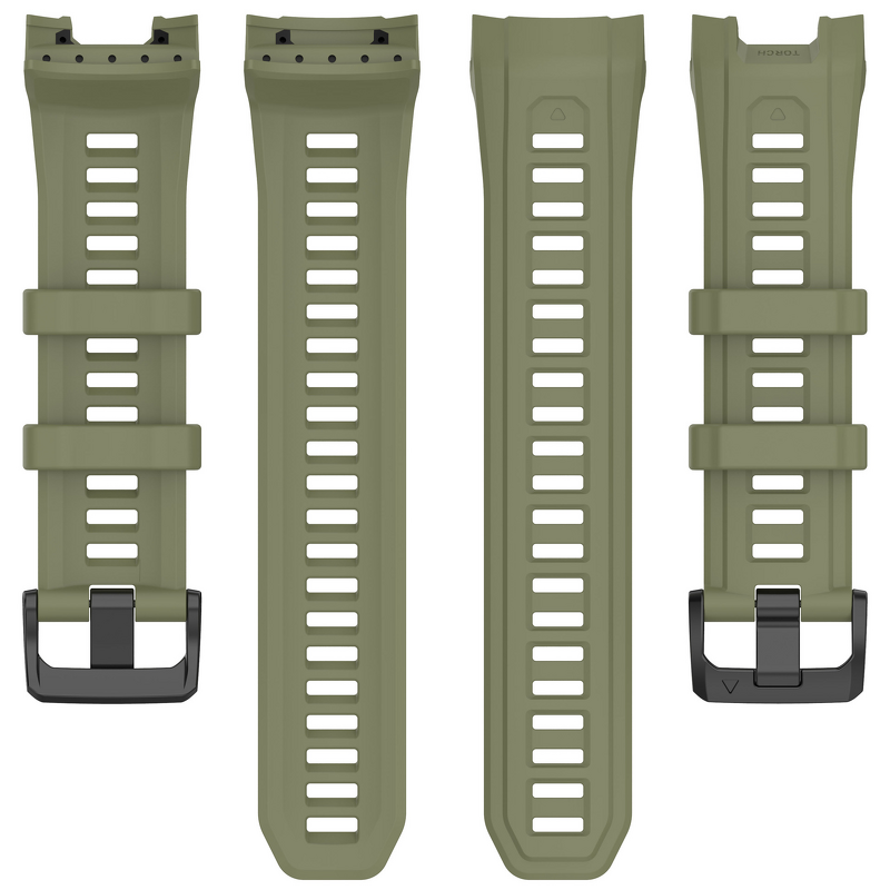 Watch Band Manufacturer - OEM Double Color Silicone for Garmin Instinct 3 45mm