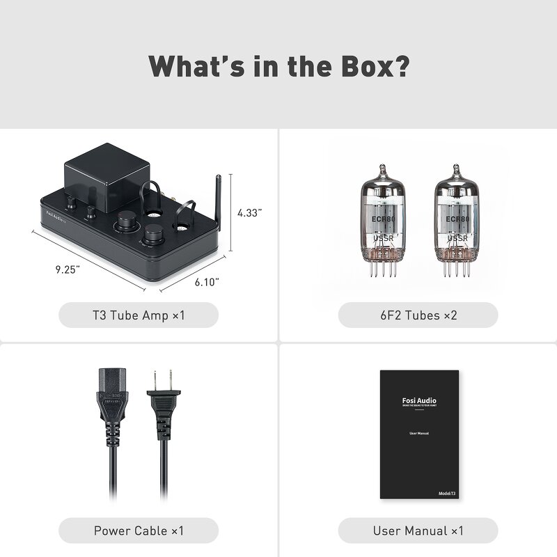 Tube Amplifier Manufacturer - OEM Fosi Audio 2.1 Channel Class AB Hi-Fi for Home