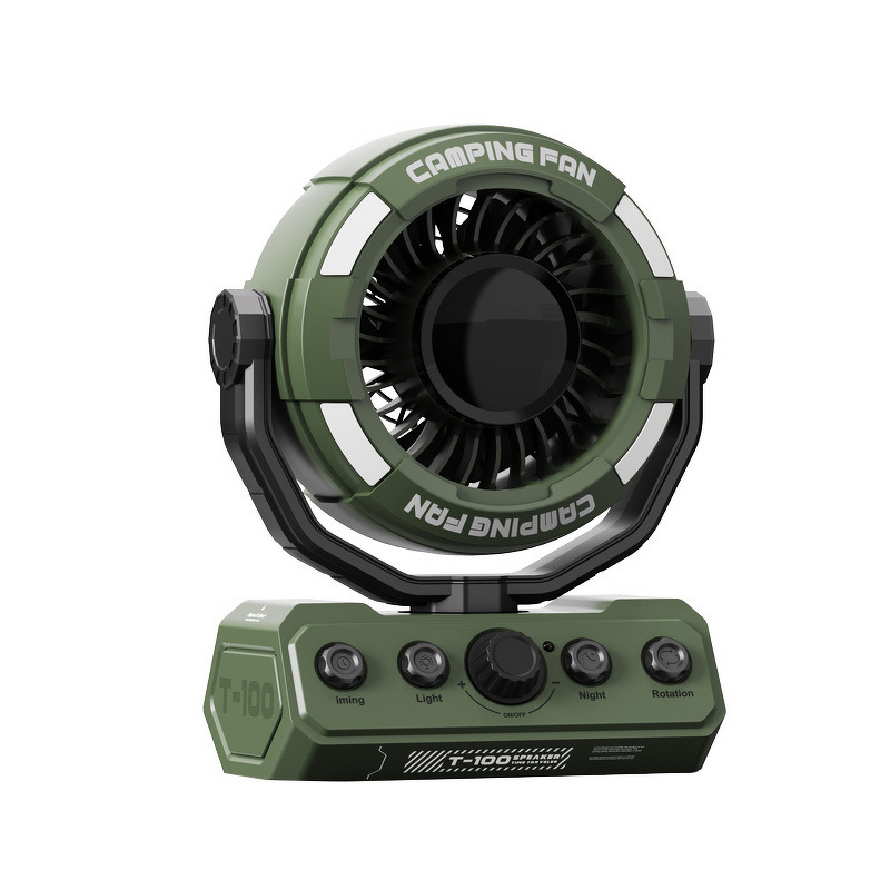 Rechargeable Fan Manufacturer - OEM High-Speed Oscillating Outdoor for Camping