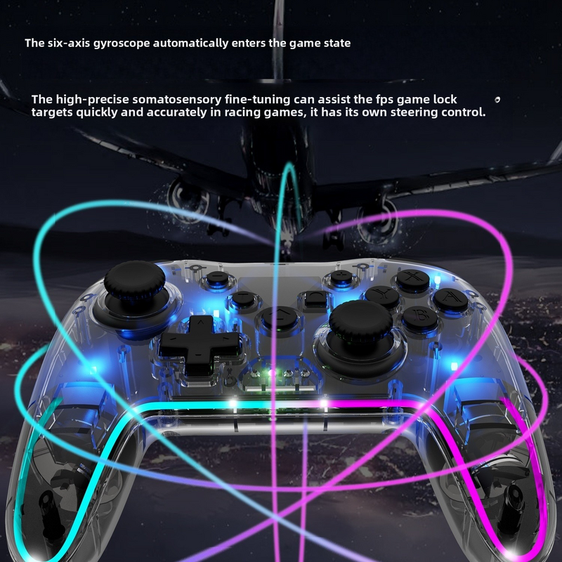 Wireless Game Controller Manufacturer - OEM Dual Motor with Wake-Up Vibration Motion