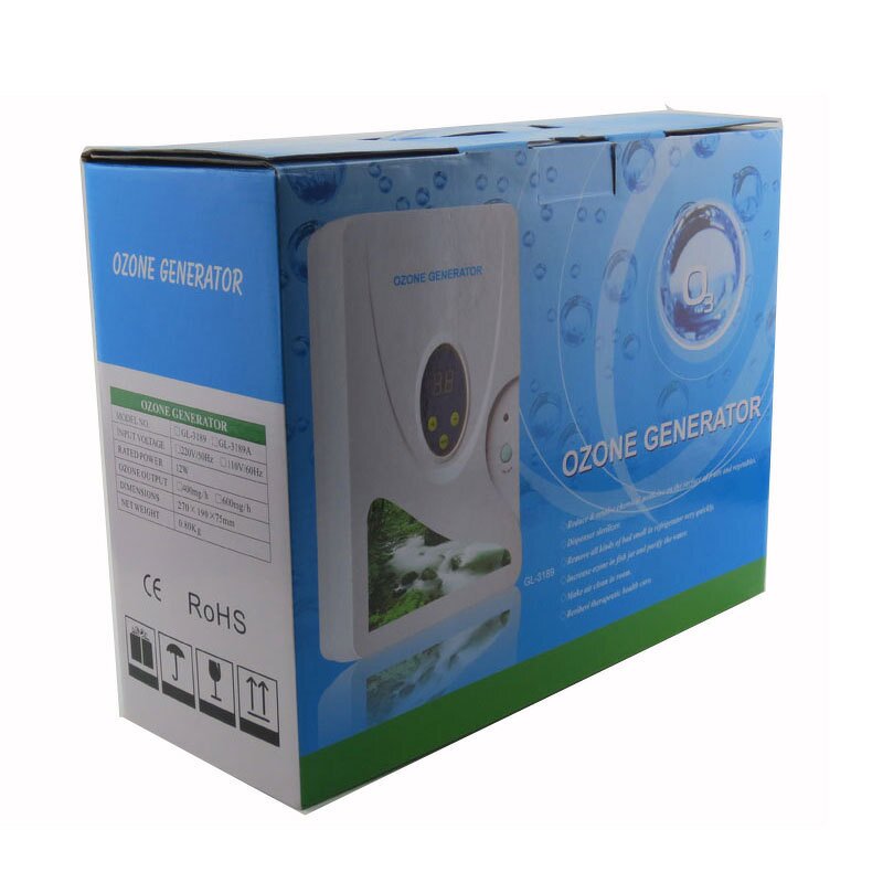 Ozone Generator Manufacturer - OEM Portable 220V for Fruit Vegetable Meat