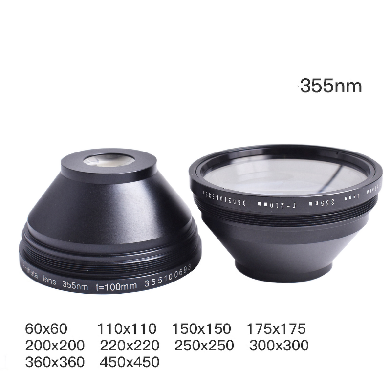 UV Laser Lens Manufacturer - OEM 355nm F-theta Scan Lens for M85 Galvo System