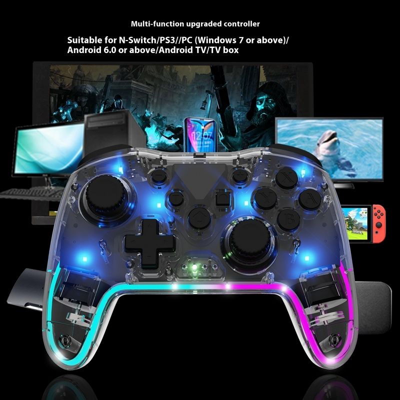 Wireless Game Controller Manufacturer - OEM Dual Motor with Wake-Up Vibration Motion