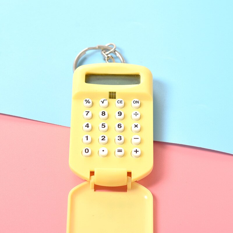 Calculator Keychain Manufacturer - OEM Custom Logo Mini Plastic Portable