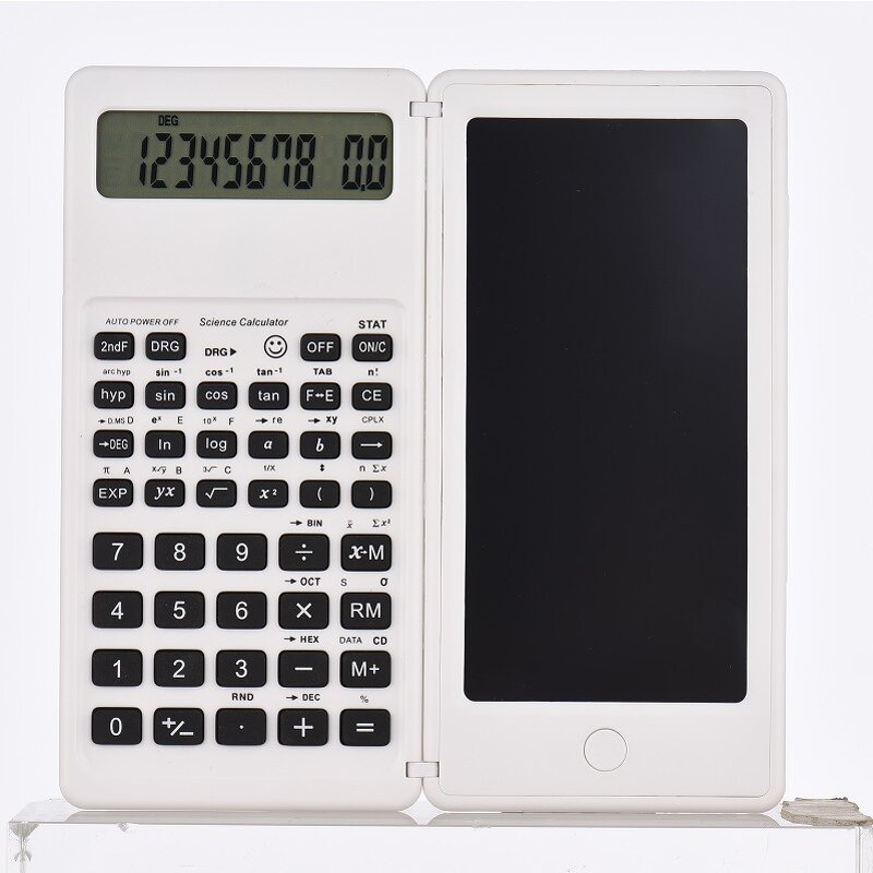 Scientific Calculator Manufacturer - OEM Portable 6.5 Inch Folding with Writing Tablet