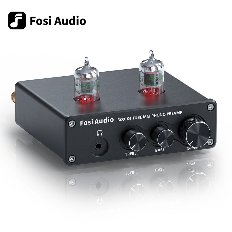 Phono Preamp Manufacturer - OEM Fosi Audio with 5654W Vacuum Tube Amplifier X4