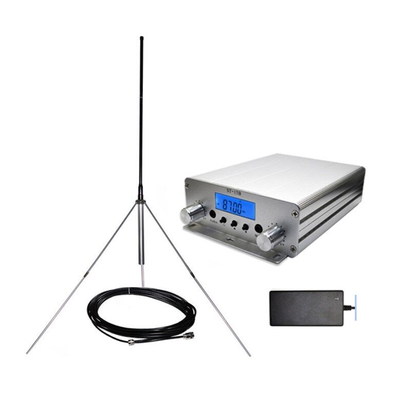 FM Transmitter Kit Manufacturer - OEM STRF ST-15BV2 15W Stereo PLL with Antenna