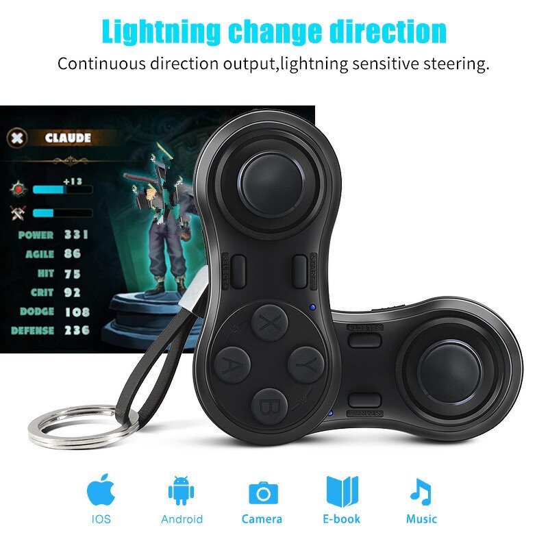 Wireless Gamepad Manufacturer - OEM Mini Plus V4.0 for IOS Android Smartphone