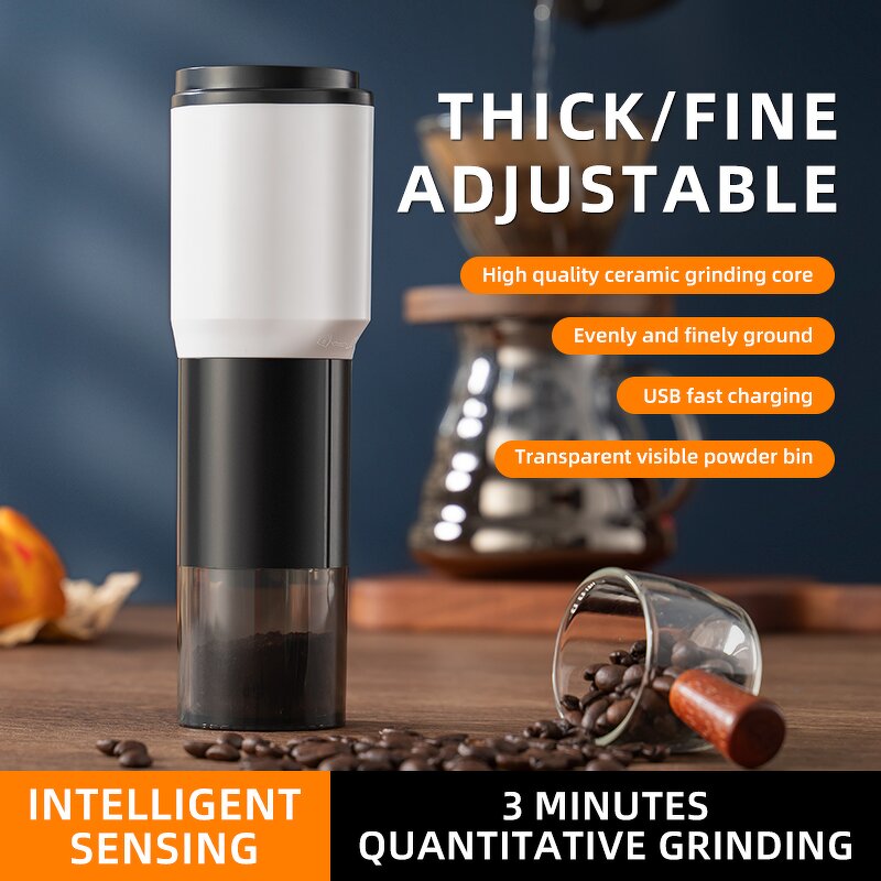Electric Coffee Grinder Manufacturer - Wholesale High Fine Grinding Adjustable USB