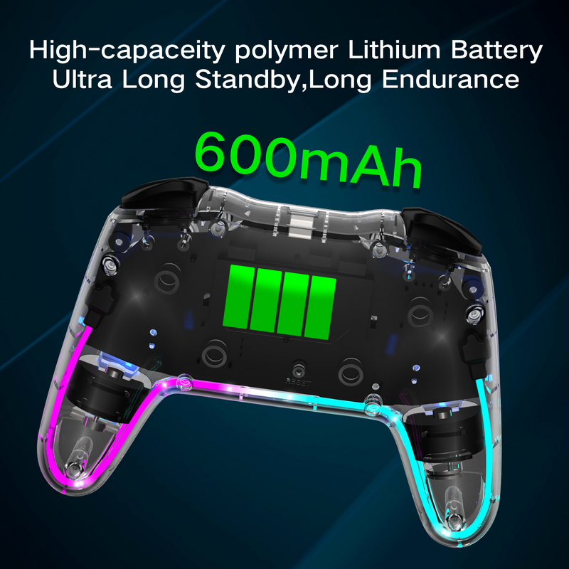 Wireless Game Controller Manufacturer - OEM Dual Motor with Wake-Up Vibration Motion