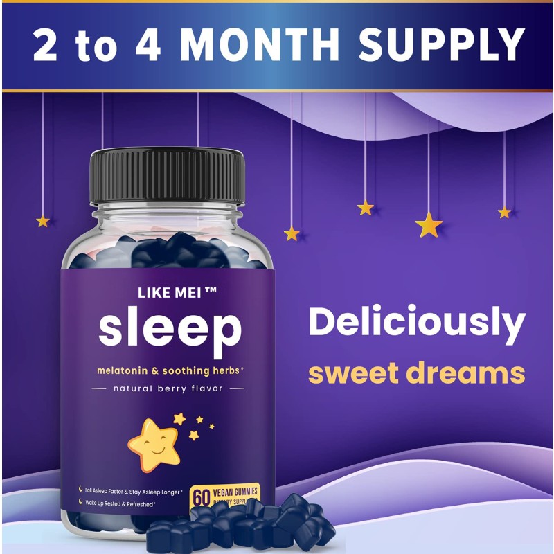 Sleep Gummies Factory - OEM Vegan Melatonin Muscle Recovery Bear