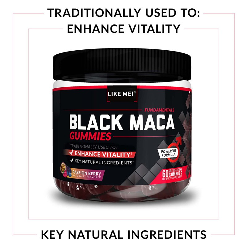Maca Gummies Manufacturer - OEM Organic Peruvian Ginseng Root Men